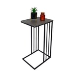 Side Table C Shaped Coffee End Table Laptop Desk Sofa Table Living Room/Bedroom