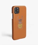 The Case Factory Skal iPhone 11 Pro Max Beetle Calf Dusty Brun