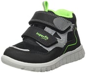 Superfit Sport7 Mini Leicht Gefütterte Gore-tex First Walking Shoes, Black Green 0000, 3 UK