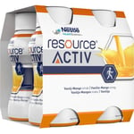 Resource Activ Vanilj Mangosmak Näringsdryck 4 x 200 ml