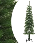 Sapin de No�l artificiel mince avec support 150 cm PE