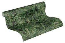 A.S. Création papier peint intissé Greenery papier peint palmier papier peint effet jungle 10,05 m x 0,53 m vert 364802 36480-2