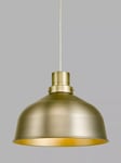 John Lewis Industrial Dome Easy-to-Fit Ceiling Shade