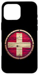 Coque pour iPhone 16 Pro Max Drapeau vintage de la Suisse vieilli Proud Swiss Patriot