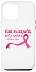 Coque pour iPhone 14 Plus Octobre Rose 2024 Ruban Rose Sensibilisation Cancer Du Sein