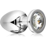 Sextreme Diamond Butt Plug S analprop Silver 6 cm