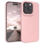 For Apple iPhone 15 Pro Bio Protective Cover Environment Phone Case Pink