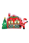 1.9M Christmas Inflatables Lights House