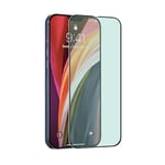 TIGER GLASS PLUS VERRE TREMPE ANTIBACTERIEN IPHONE 14 PLUS/13 PRO MAX - Protection Ecran, Verre Ultra Résistant 9H+, Anti-traces de doigts, Haute Sensibilité, Applicateur Pose facile, Garantie à vie