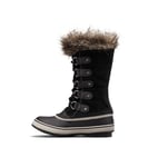 Sorel Femme Joan of Arctic Boot WP Bottes de Neige imperméables, Black/Quarry, 37.5 EU