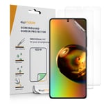 Set of 3 Mobile Cell Phone Screen Protectors for Xiaomi Redmi Note 13 Pro 4G 