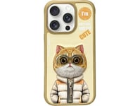 Nimmy Iphone 16 Pro 6.3" Case Khaki Cool&Cute 2.0 Cat