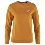 Fjallraven 87230-166 1960 Logo Badge Sweater W Sweatshirt Women's Acorn Size XS