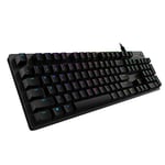 Logitech G G512 Clavier USB QWERTZ Allemand Charbon