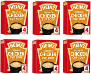 Heinz Cream of Chicken Cup Soup 6 x 68g 24 Sachets