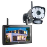 ELRO CZ60RIPS Color Night Vision Camera de Surveillance Kit avec 9 Écran et application - 1080P HD résolution