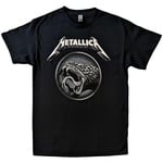 Metallica Unisex Adult Black Album Poster T-Shirt - XXL