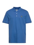 Plain Polo Shirt Blue Lyle & Scott