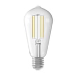 Calex Smart LED klar Rustik ST64 E27 7w