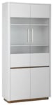 Chicago White 2 Door Display Cabinet