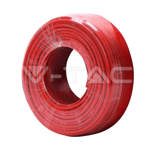 V-tac câble pour panneau solaire 1x6mm2 50m rouge - 11829