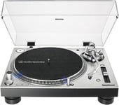 Audio-Technica LP140XPSVEUK Platine professionnelle à Entraînement Direct Argent