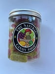 Natural Candy Shop,Natural Watermelon vegan slices Candy Jar 220g