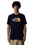 THE NORTH FACE - T-Shirt Homme Biner Graphic 1 - Tee Standard Fit - Col Rond- Summit Navy, M