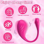 Bärbar APP Control Vibrator Egg för kvinnor, G-Spot-stimulering, Adult Sex Partner Leksaker, Ägg