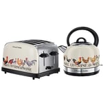 Russell Hobbs Emma Bridgewater Rise & Shine Kettle and Toaster