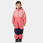 Helly Hansen Barn Storm Vattentät Overall Rosa 98/3