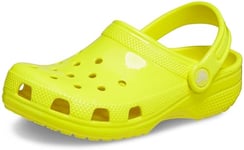 Crocs Unisex Classic Clogs, Neon HL (Acidity), 11 UK