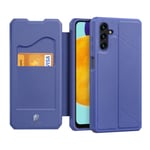 DUX DUCIS Skin X Tough Rugged Flip Wallet Case for Samsung Galaxy A04s - Blue