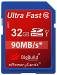 32GB Memory card for Panasonic Lumix DMC TZ70 Camera | Class 10 SD SDHC New
