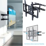 HEAVY DUTY TV WALL BRACKET MOUNT 26"-55" FOR PHILIPS TECHNIKA BUSH SHARP HITACHI