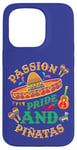 Coque pour iPhone 15 Pro Passion, fierté et pinatas San Antonio Parade