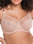 Curvy Kate Women Victory Balcony Everyday Bra, Beige (Latte), 32J