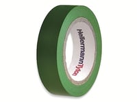 Hellermann Tyton htape de Flex15–15 x 10 – Duct Tapes (Bundling, fastening, handicrafting, Marking, Réparation, restructurante, intérieur et extérieur, Vert, PVC, solvant Resistant, RoHS)