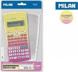 Milan 159110Snpbl, Skrivbord, Grundläggande, 12 Siffror, Batteri, Rosa, Gul