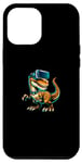 Coque pour iPhone 12 Pro Max Dino TRex VR Jeu de réalité virtuelle