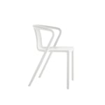 Magis - Air Armchair White - Matstolar utomhus - Jasper Morrison - Vit - Plast