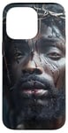 Coque pour iPhone 14 Pro Max Jésus Noir, Christianisme, Église, Christ, Jésus