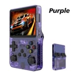 R36S Retro Video Game Console violetti