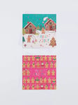 John Lewis Gingerbread People Large Square Charity Christmas Cards, Box of 10