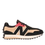 New Balance Mens 327 Trainers in Black Cream - Size UK 8.5