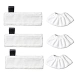 3Pcs Mop Covers 3 Mop Covers Compatible With SC2 SC3 SC4 SC5 Steam Cleaners I8O1