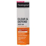 3 x Neutrogena Clear & Defend SOS Gel 15ml