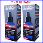 L'Oréal Men Expert Power Age Hyaluronic Multi Action Serum 30 ml - 2 PACK