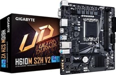 Gigabyte H610m S2h V2, Intel, Lga 1700, Intel® Celeron®, Intel® Core™ I3, Intel® Core™ I5, Intel® Core™ I7, Intel® Core™ I9,..., Lga 1700, 96 Gb, Ddr5 -Sdram