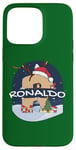 Coque pour iPhone 15 Pro Max Awesome Ronaldo Name w Santa Hat in Xmas Theme Christmas